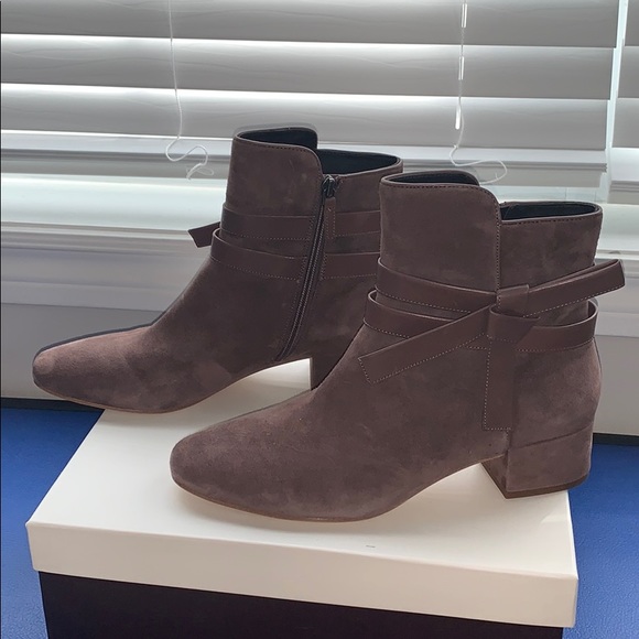 Etienne Aigner Suede Ankle Boot - Picture 7 of 10